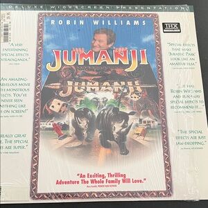 Jumanji Deluxe Widescreen Presentation laser disc